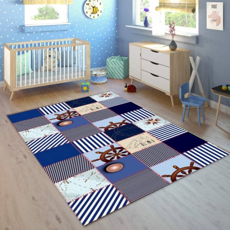 Tapis Antiderapant 1x160cm Pour Enfants De Bl