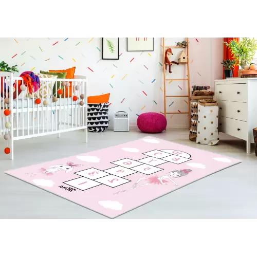 Tapis enfants 80x150 Antidérapant (DE-BL)