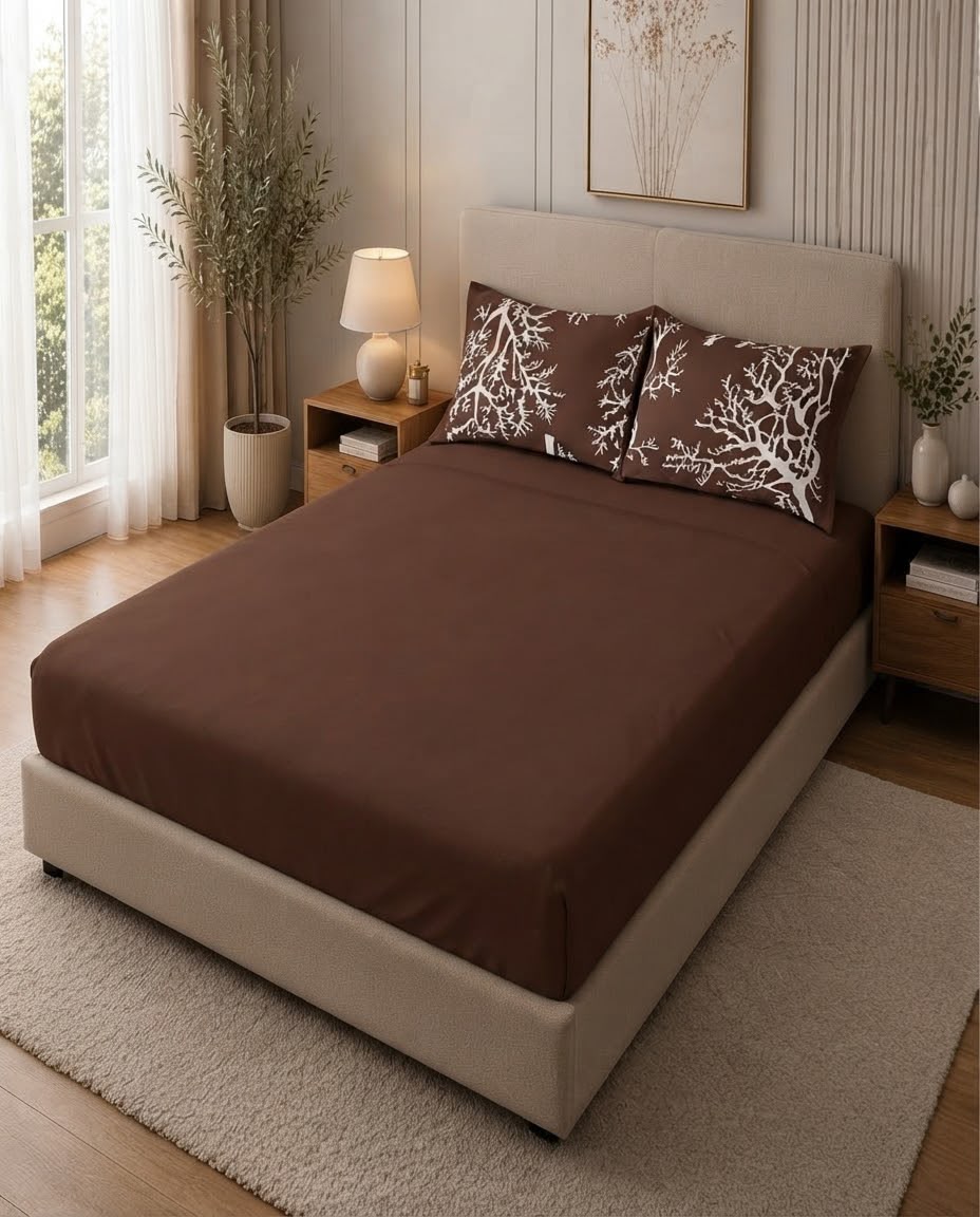 طقم شرشف  3 قطع  DK-DRP-002