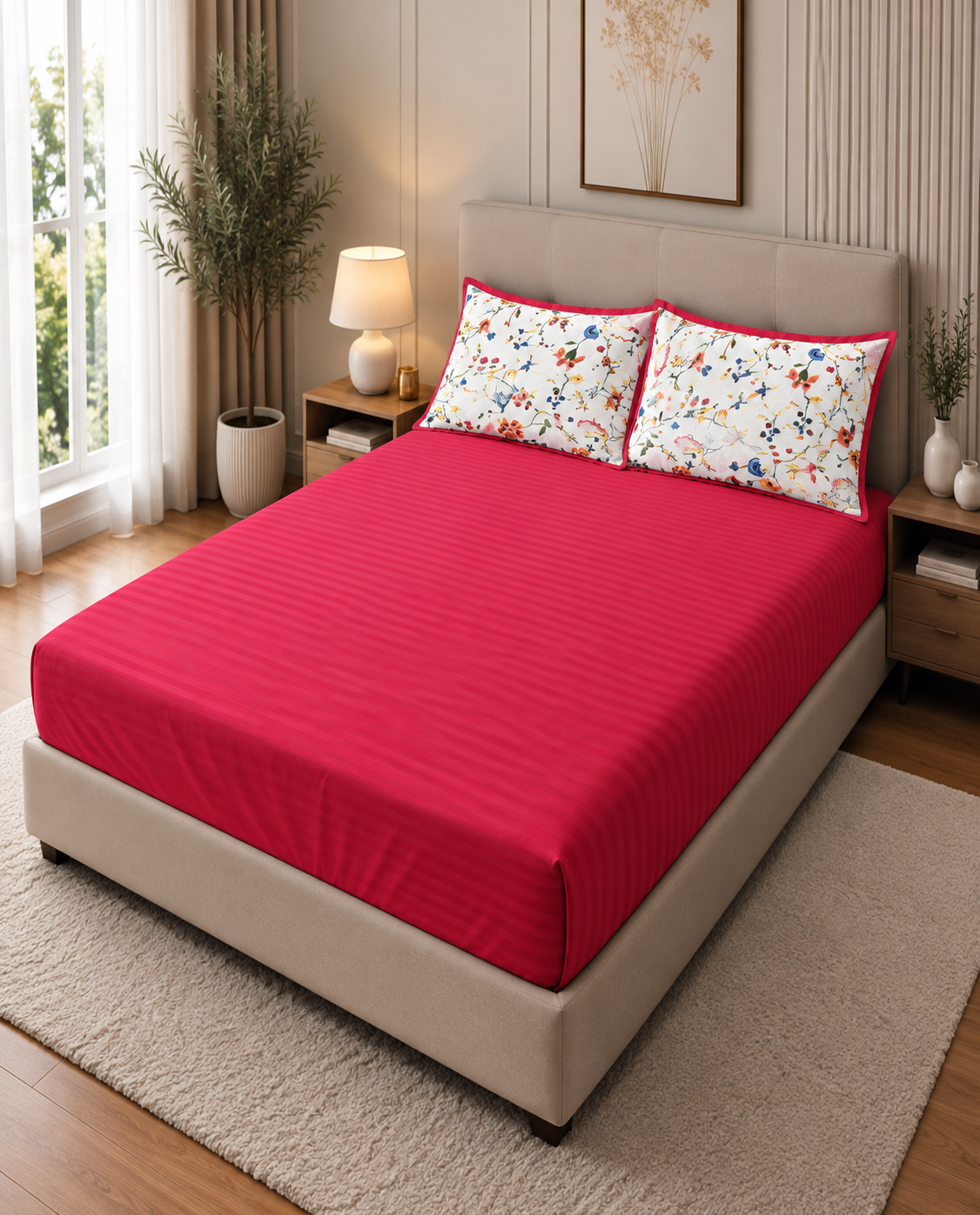 طقم شرشف  3 قطع  DK-DRP-003