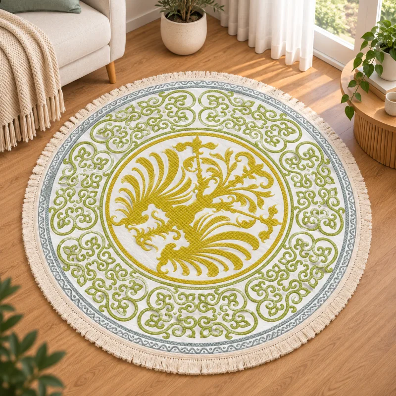 Classic Luxury Round Rug